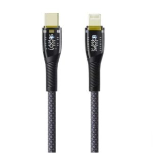 LOOPS Glassy Series Cable C to L - Black