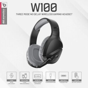dbE W100 2.4Ghz three mode wireless gaming headphones